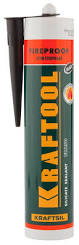 Герметик KRAFTOOL KRAFTFLEX FR150 силикатный огнеупорный "+1500 С", жаростойкий, черный, 300мл Image